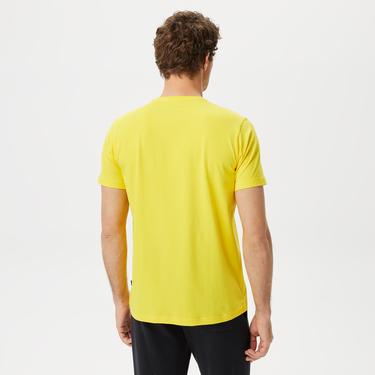  Nautica Erkek Sarı Standart Fit T-Shirt