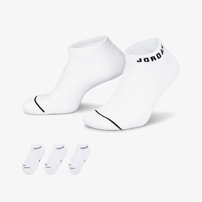  Jordan Everyday Cush Poly Ns 3'lü Unisex Beyaz Çorap