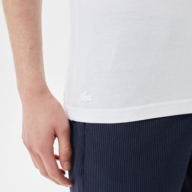  Erkek Slim Fit Renk Bloklu Lacivert Polo