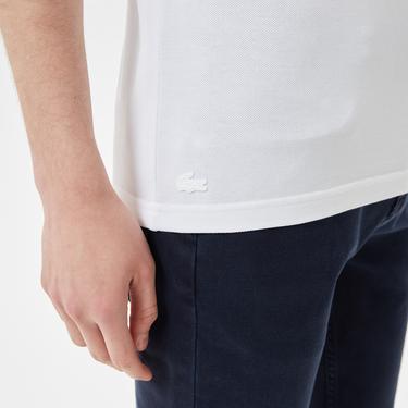  Erkek Slim Fit Renk Bloklu Mavi Polo