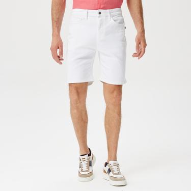  Nautica Erkek Beyaz Bermuda Şort