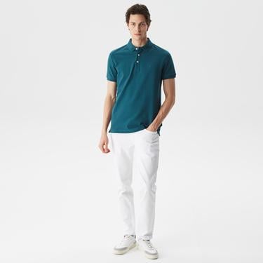  Nautica Erkek Yeşil Slim Fit Kısa Kollu Polo