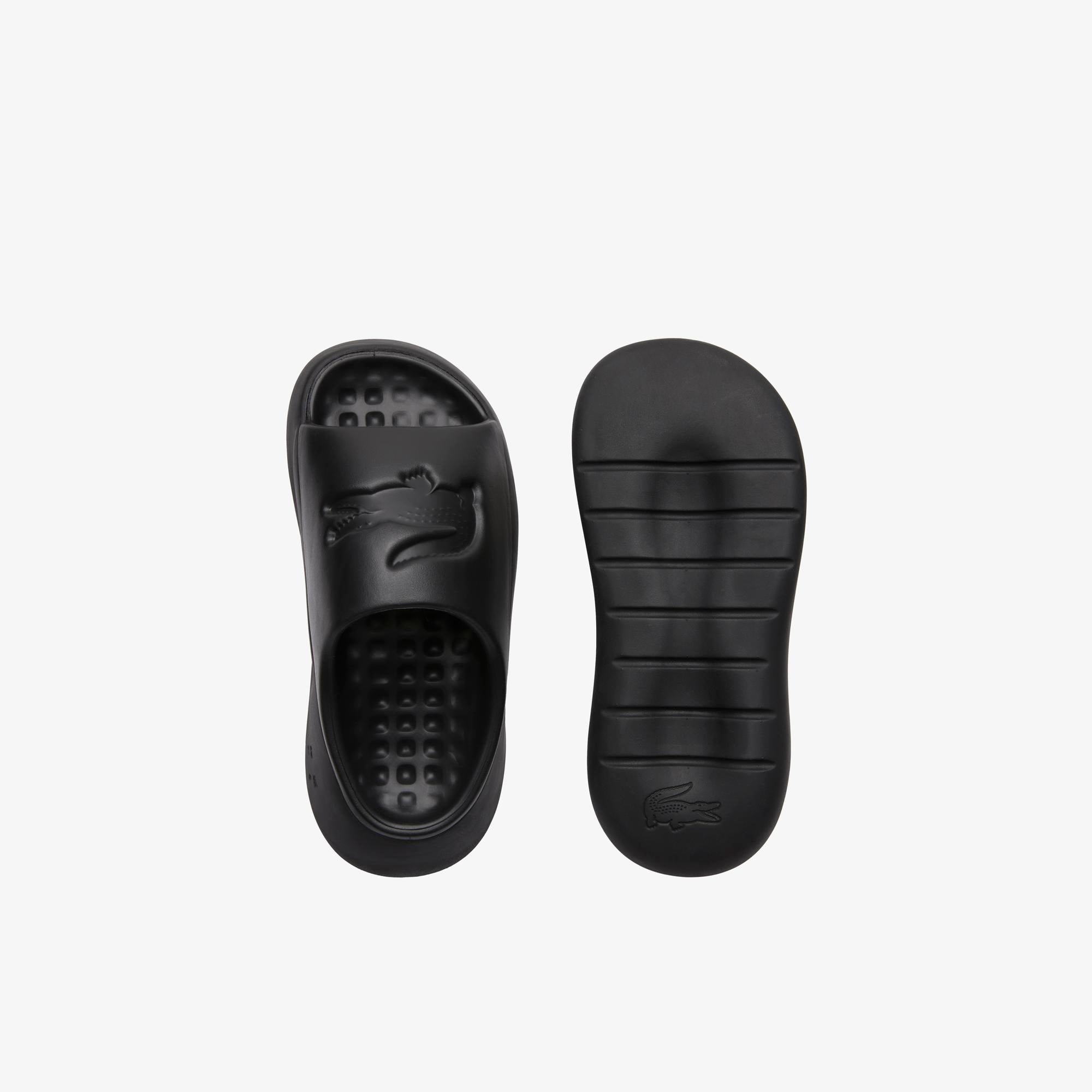 Croco Kadın Siyah Terlik