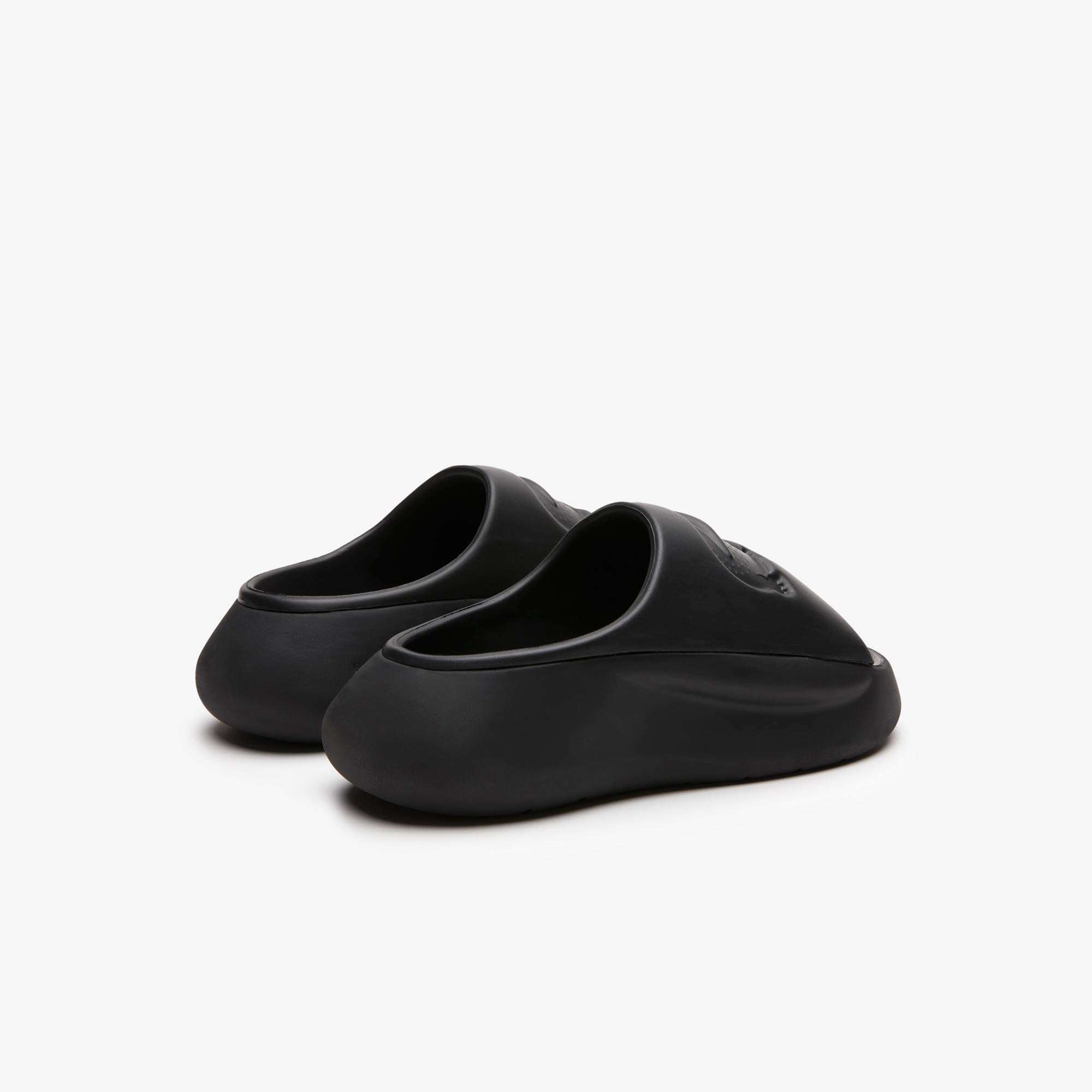 Croco Kadın Siyah Terlik