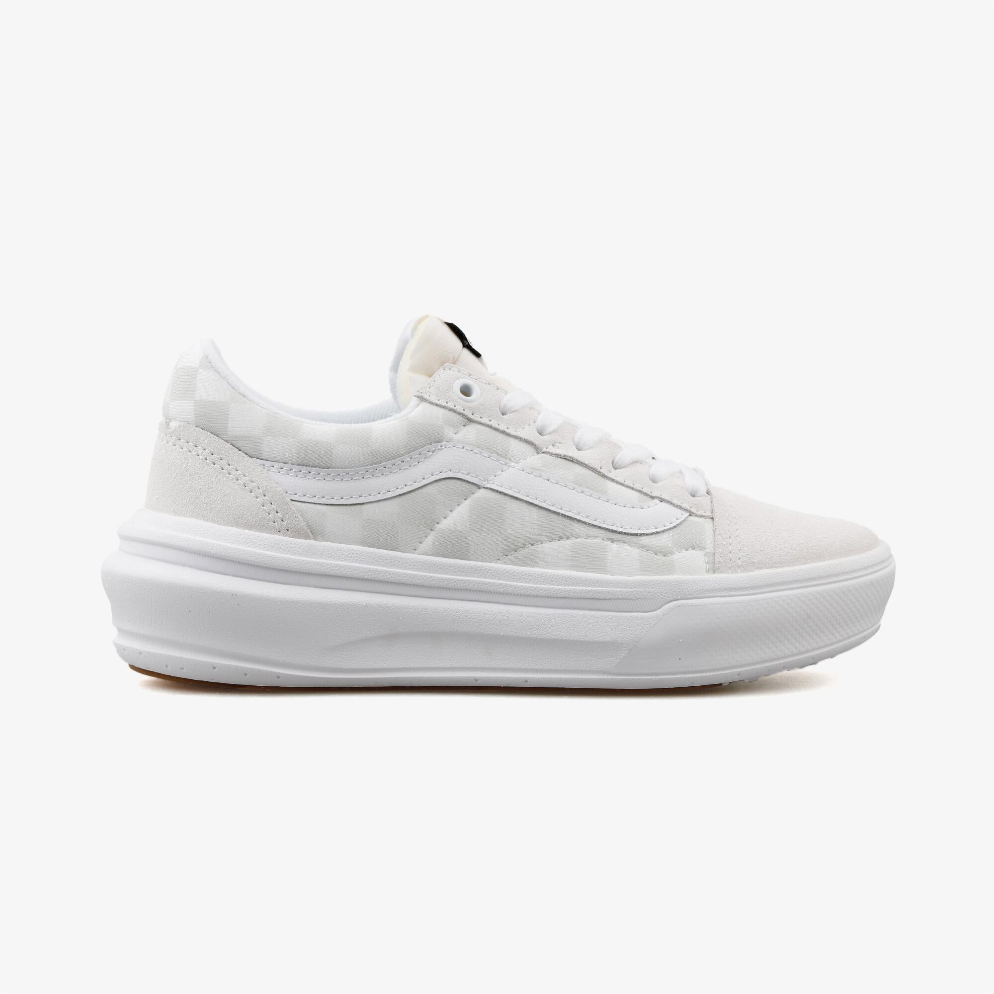 Vans Ua Old Skool Overt Cc Kadın Beyaz Sneaker