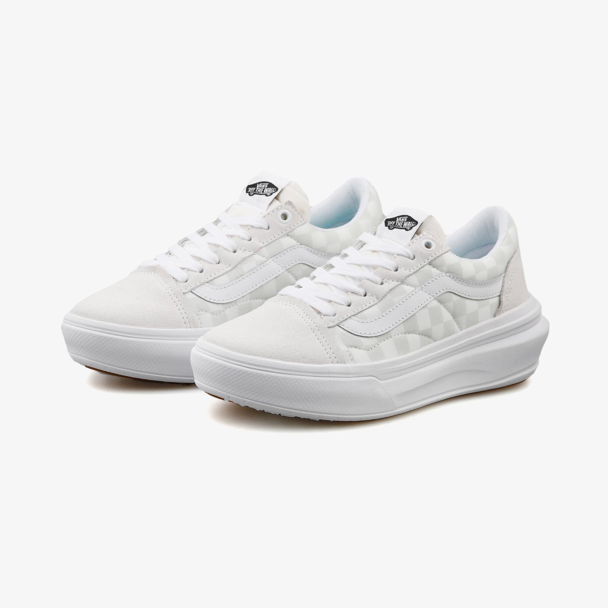 Vans Ua Old Skool Overt Cc Kadın Beyaz Sneaker