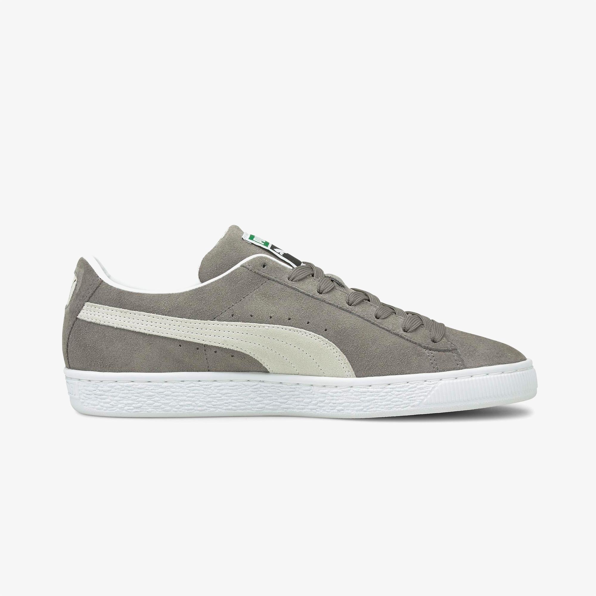 Puma Suede Classic XXI Platinum Erkek Gri Spor Ayakkabı