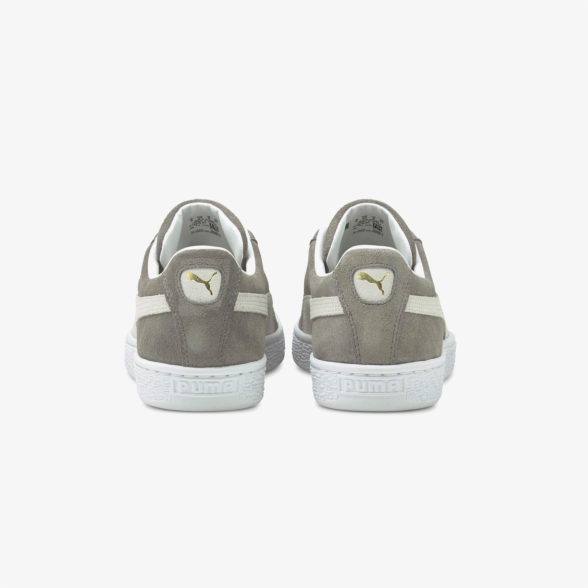 Puma Suede Classic XXI Platinum Erkek Gri Spor Ayakkabı