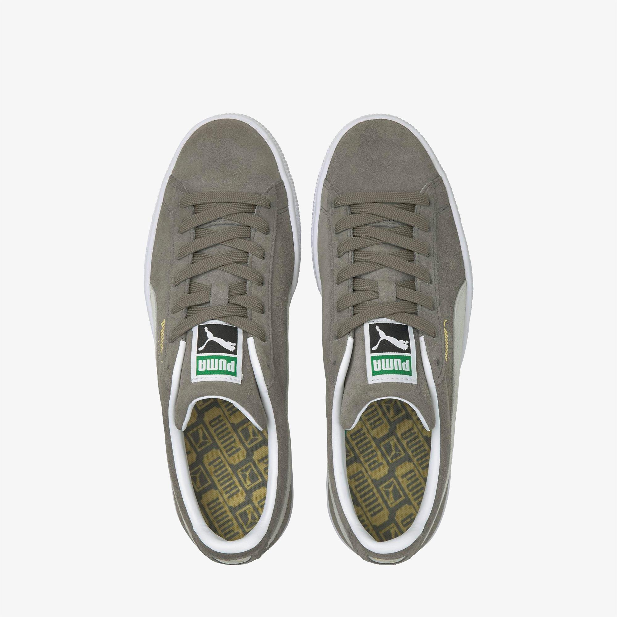 Puma Suede Classic XXI Platinum Erkek Gri Spor Ayakkabı