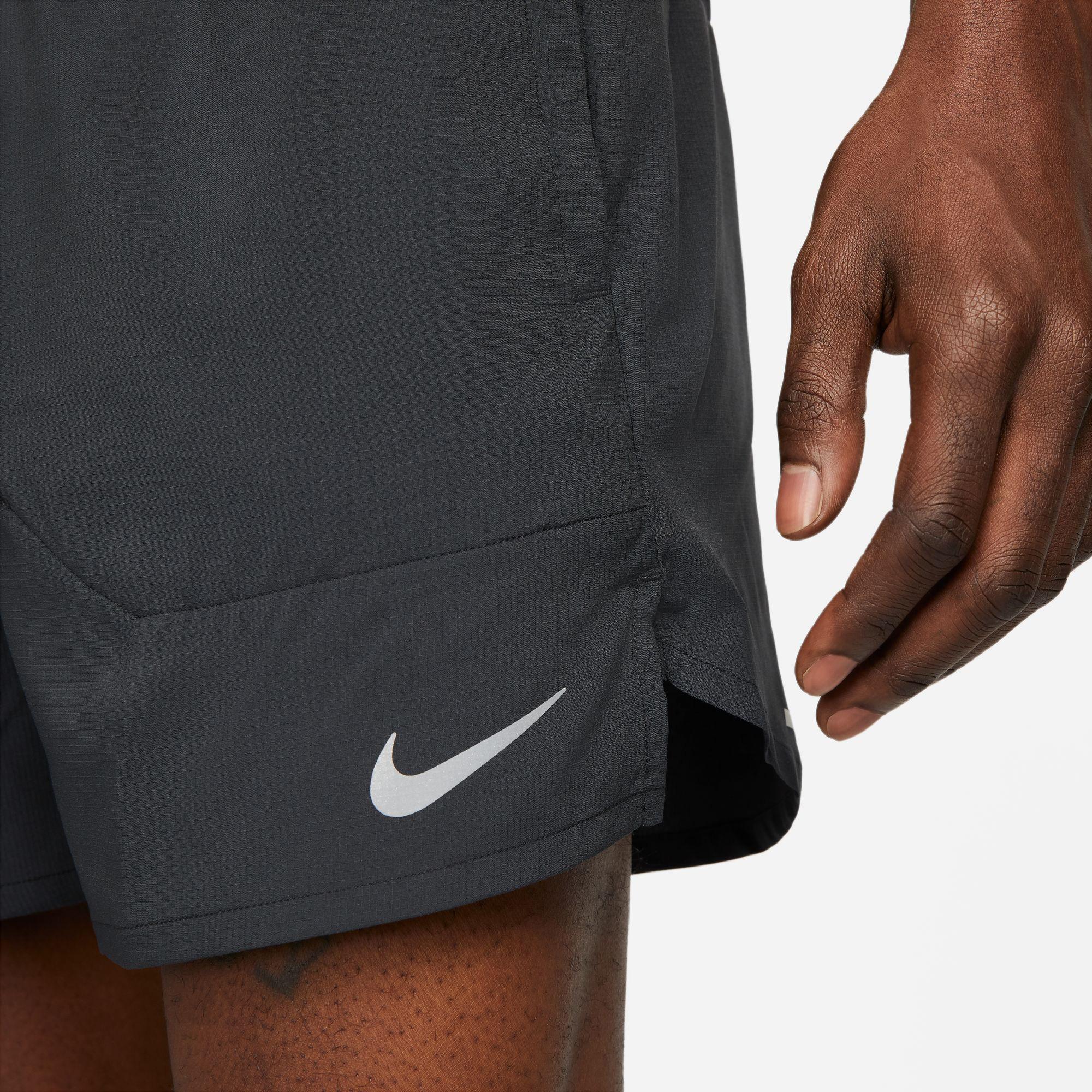 Nike Dri-Fit Stride 13cm Brief Erkek Siyah Şort
