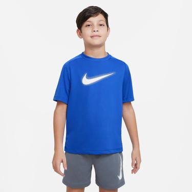  Nike Dri-Fit Multi Top Çocuk Mavi T-Shirt
