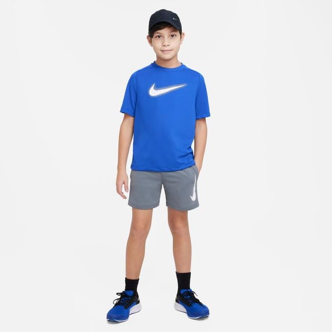  Nike Dri-Fit Multi Top Çocuk Mavi T-Shirt