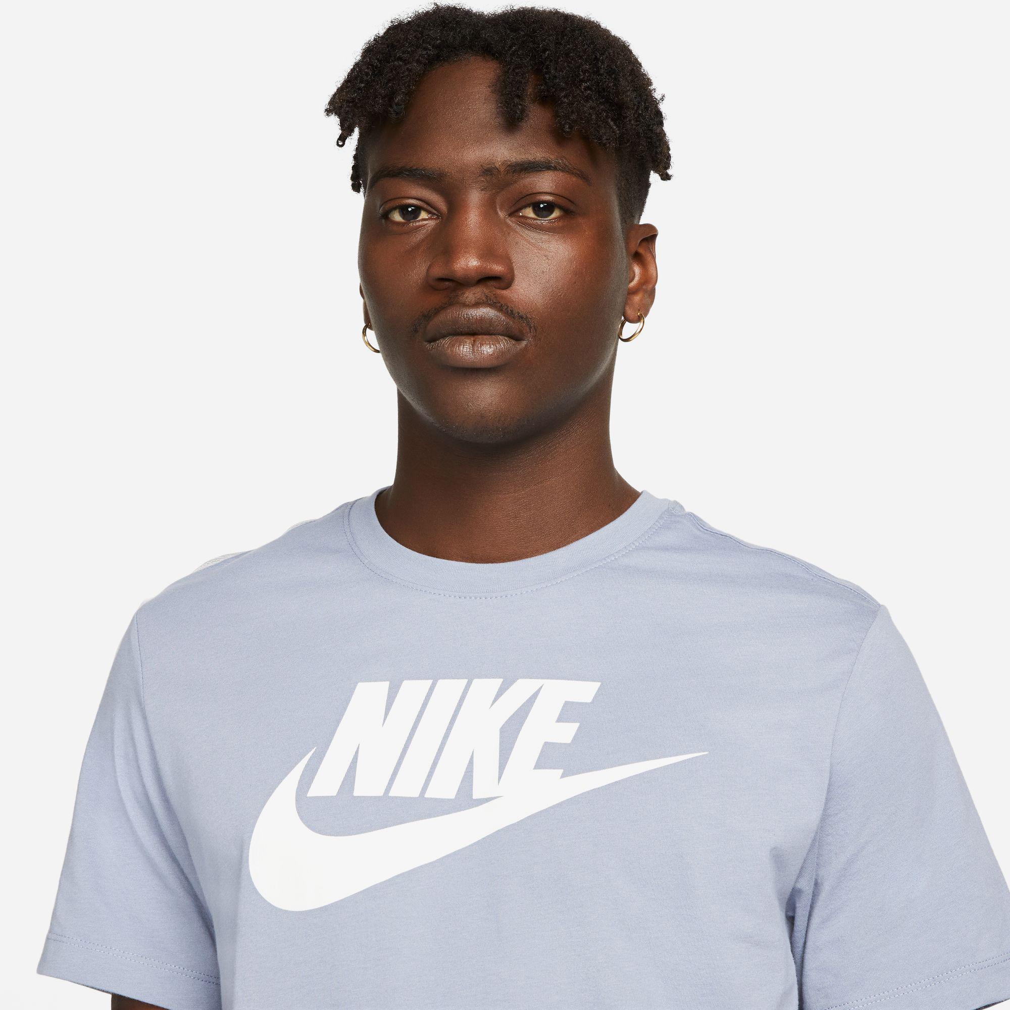 Nike Sportswear Icon Futura Erkek Mavi T-Shirt