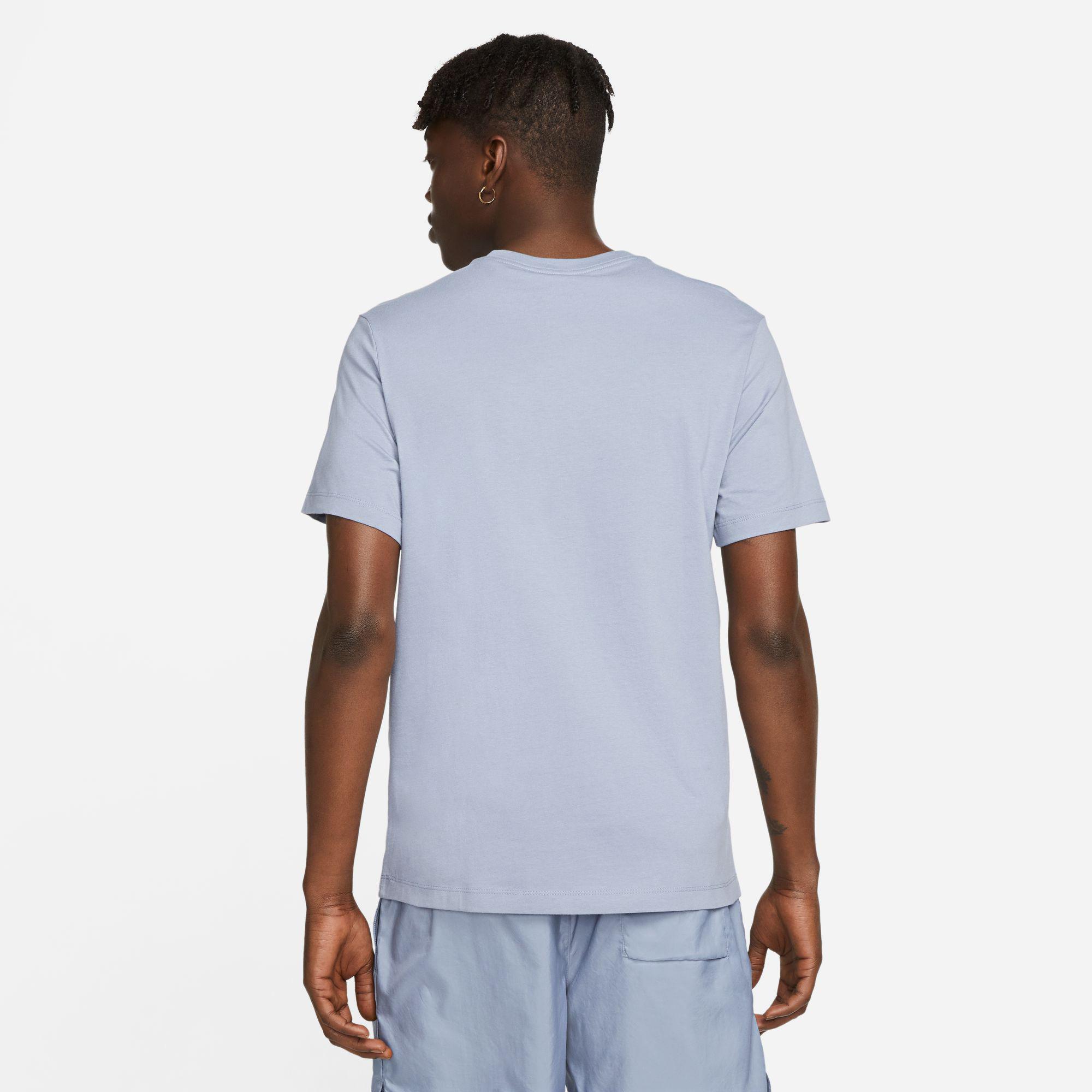 Nike Sportswear Icon Futura Erkek Mavi T-Shirt