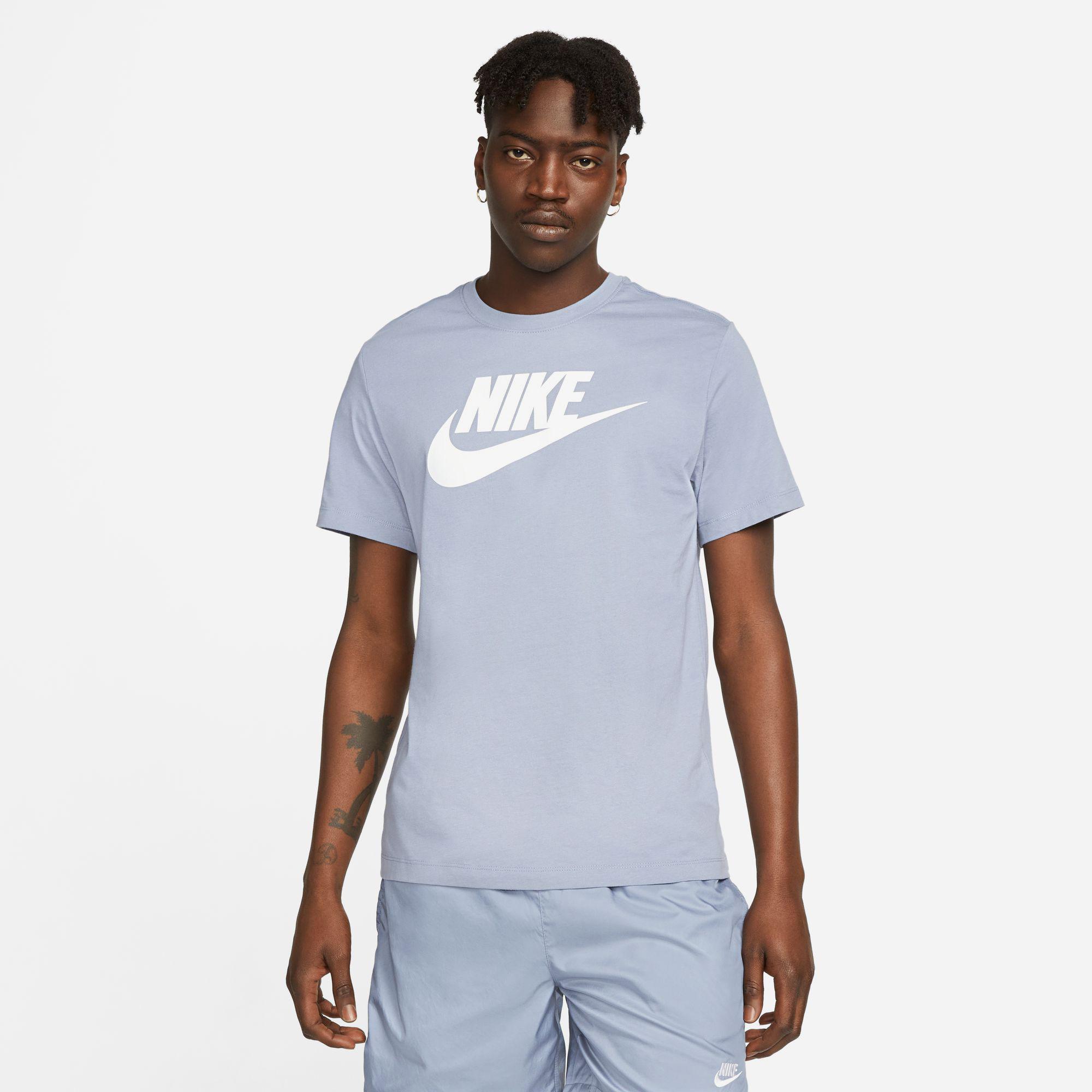 Nike Sportswear Icon Futura Erkek Mavi T-Shirt