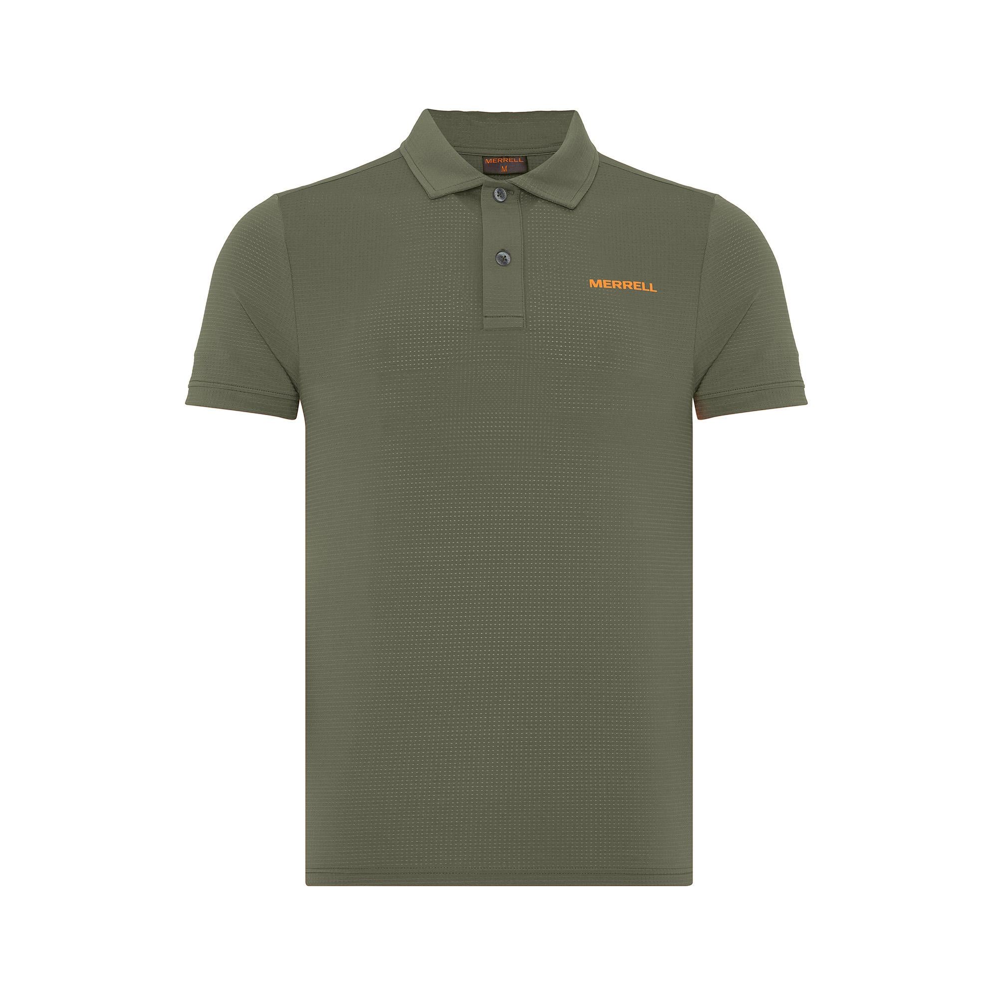 Merrell Pro Erkek Yeşil Polo Tişört