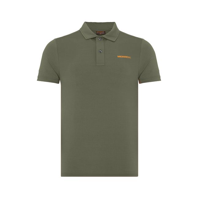  Merrell Pro Erkek Yeşil Polo Tişört