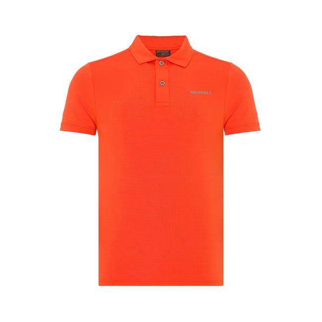  Merrell Pro Erkek Turuncu Polo Tişört