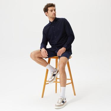  Nautica Erkek Lacivert Slim Fit Gömlek