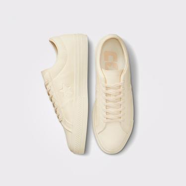  Converse One Star Pro Herringbone Unisex Krem Sneaker