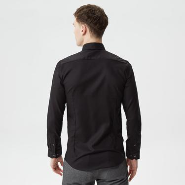  Lacoste Erkek Slim Fit Siyah Gömlek
