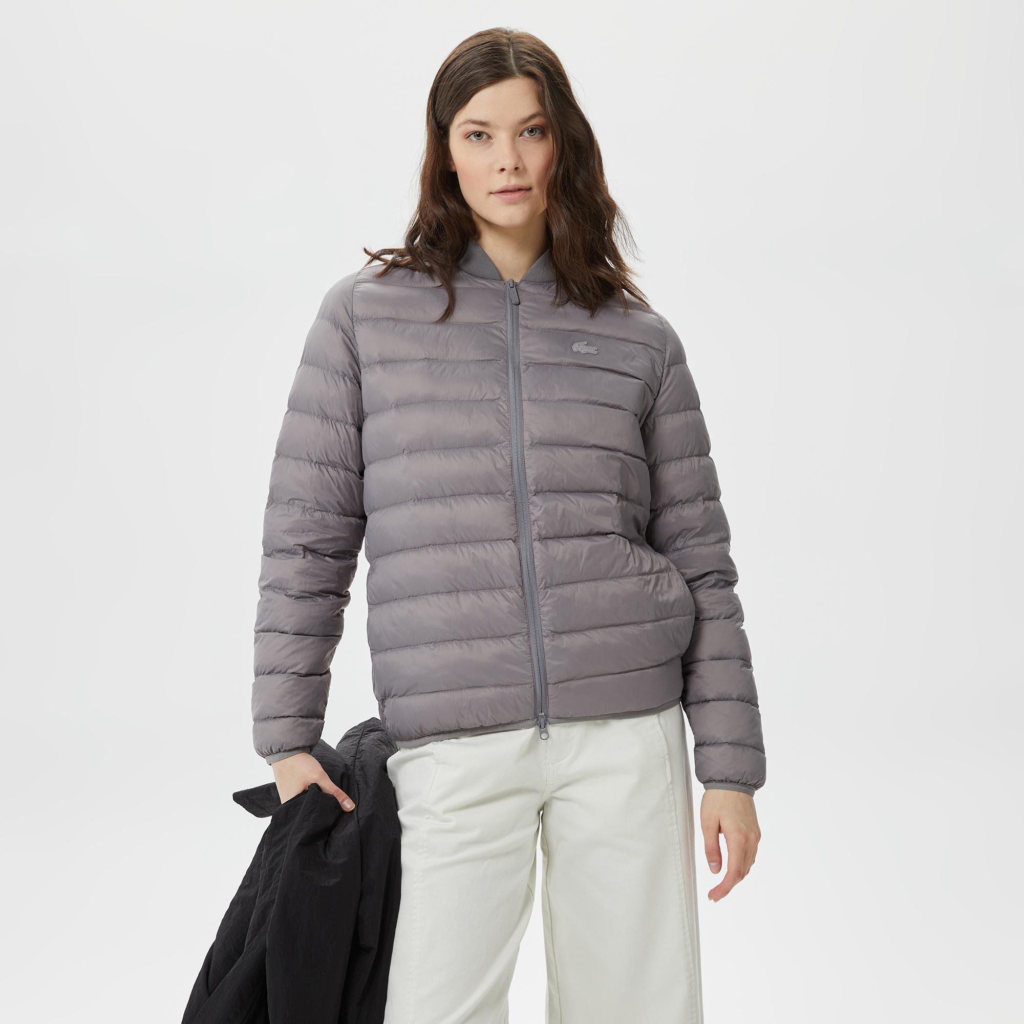 Kadın Kapüşonlu Siyah Mont