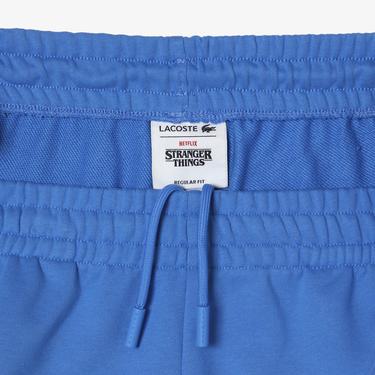  Netflix Erkek Regular Fit Baskılı Mavi Eşofman Altı