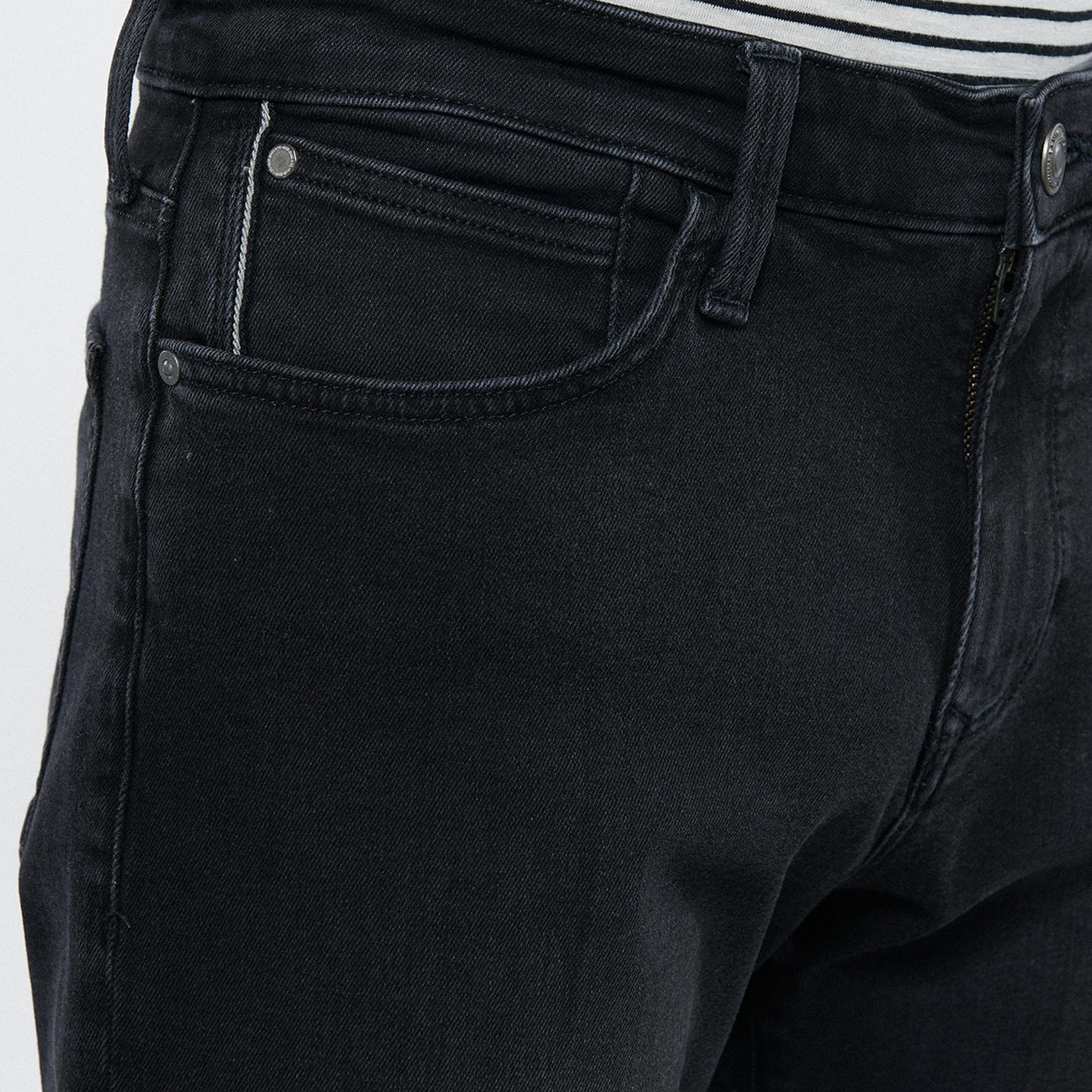 Mavi Nicholas Dark Smoke Mavi Black Jean Şort 0416081307