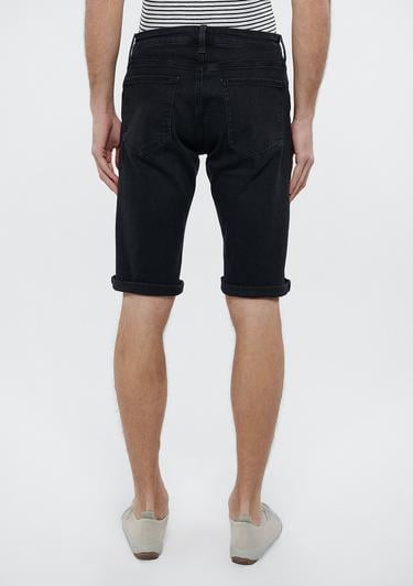  Mavi Nicholas Dark Smoke Mavi Black Jean Şort 0416081307