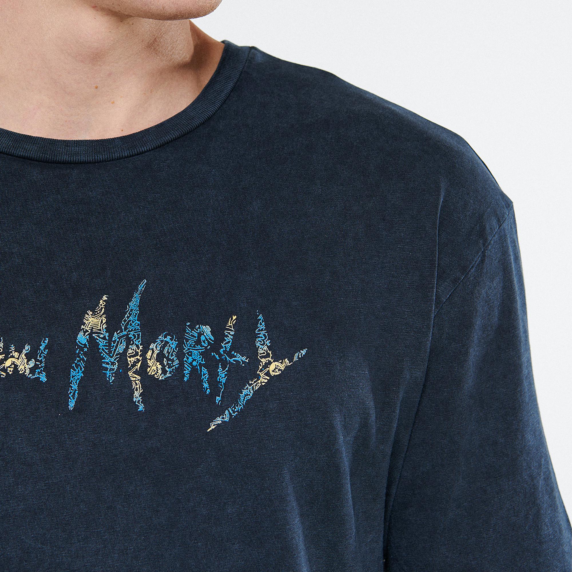 Mavi Rick and Morty Baskılı Antrasit Tişört Regular Fit / Normal Kesim 067110-34314