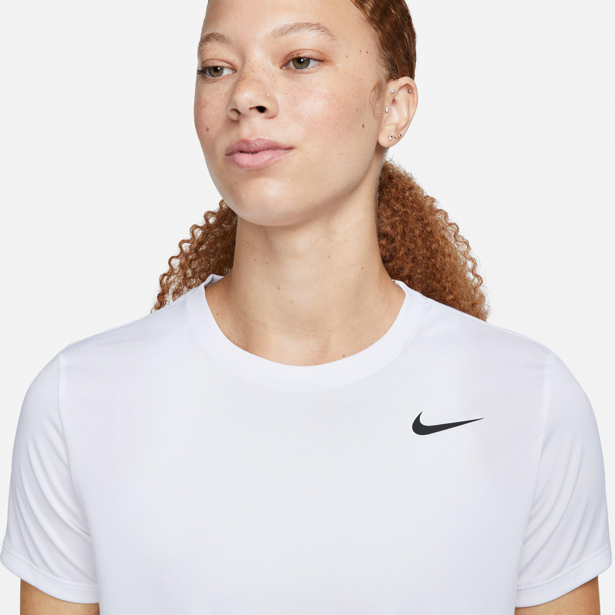 Nike Dri-Fit Kadın Beyaz T-Shirt