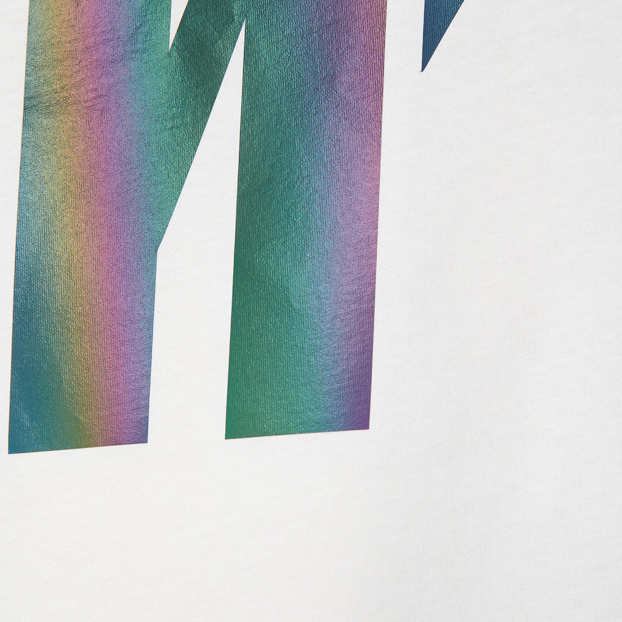 Mavi Mavi Pro Reflektör Logo Baskılı Beyaz Tişört Regular Fit / Normal Kesim 066255-30701