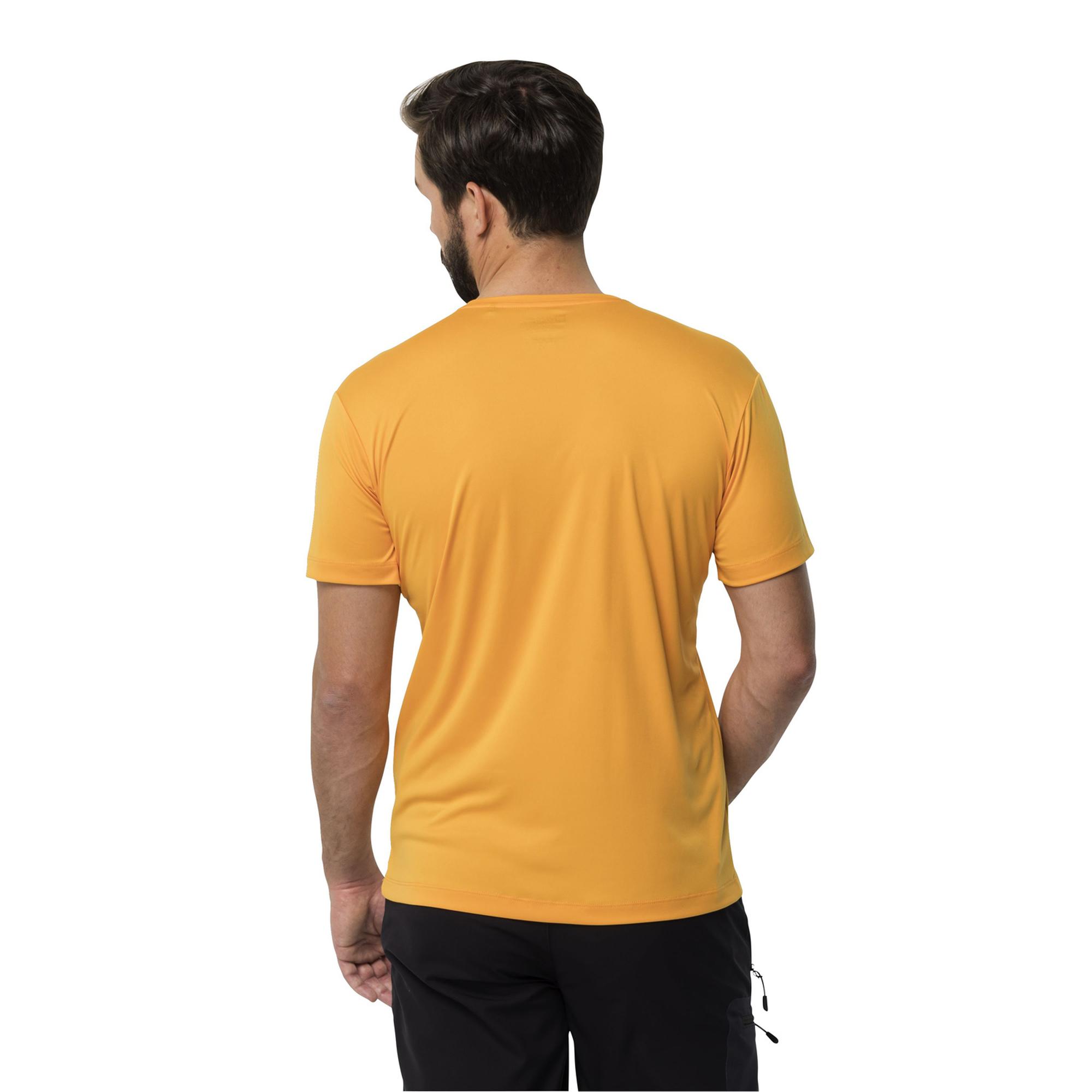 Jack Wolfskin Peak Graphic T Erkek Turuncu Tişört