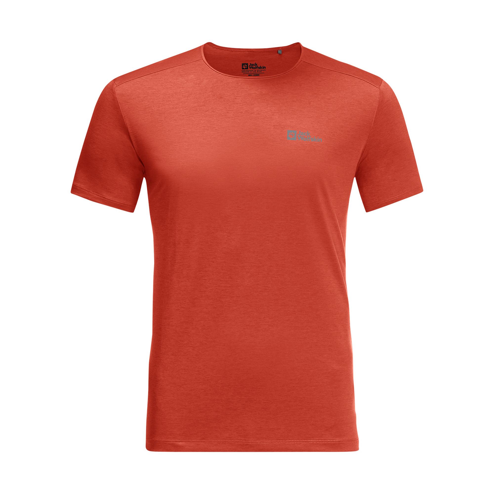 Jack Wolfskin Jwp T Erkek Kırmızı Tişört