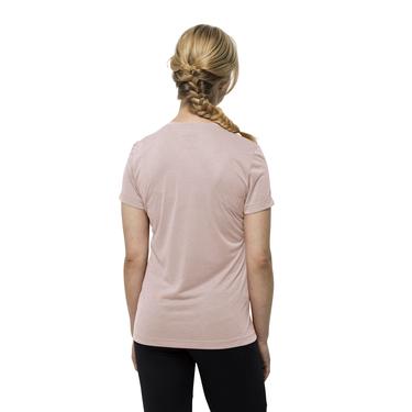  Jack Wolfskin Crosstrail T Kadın Pembe Tişört