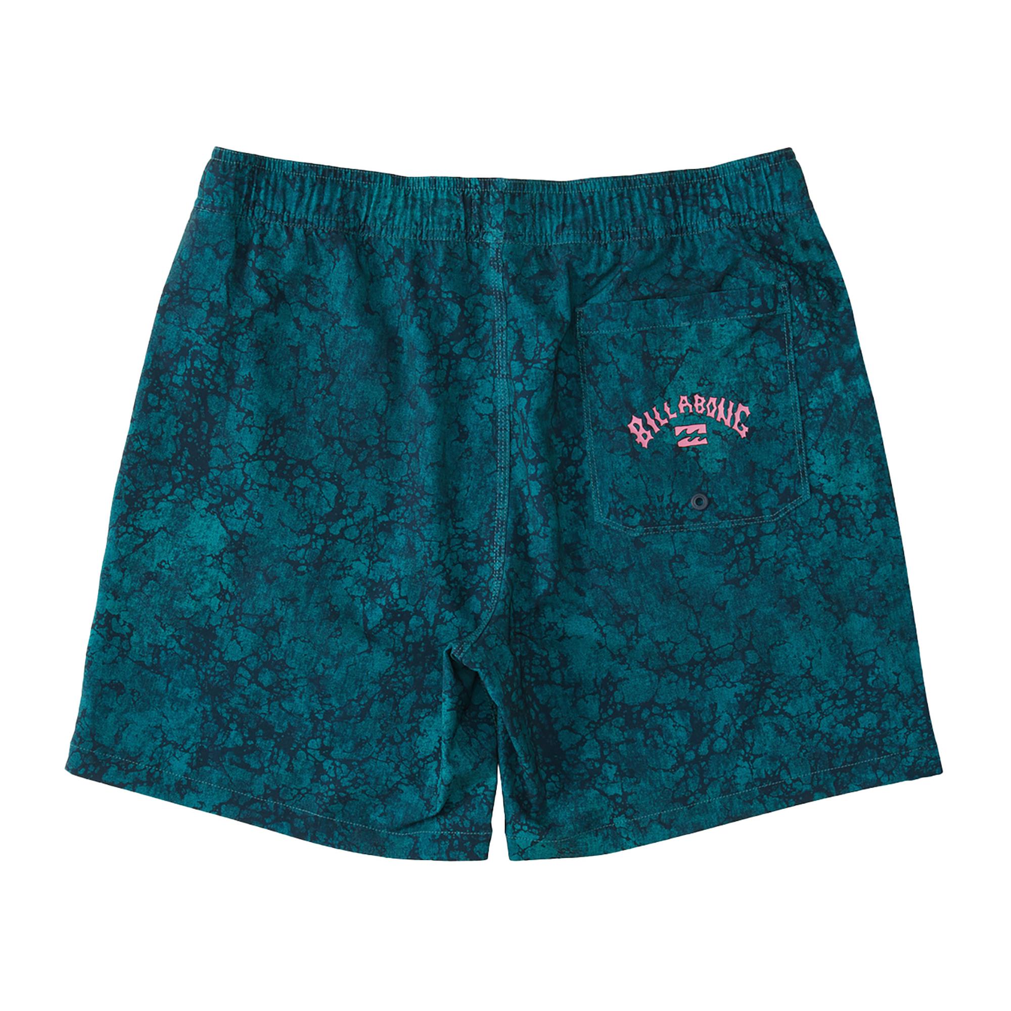 Billabong Riot Layback Erkek Mavi Volley Short