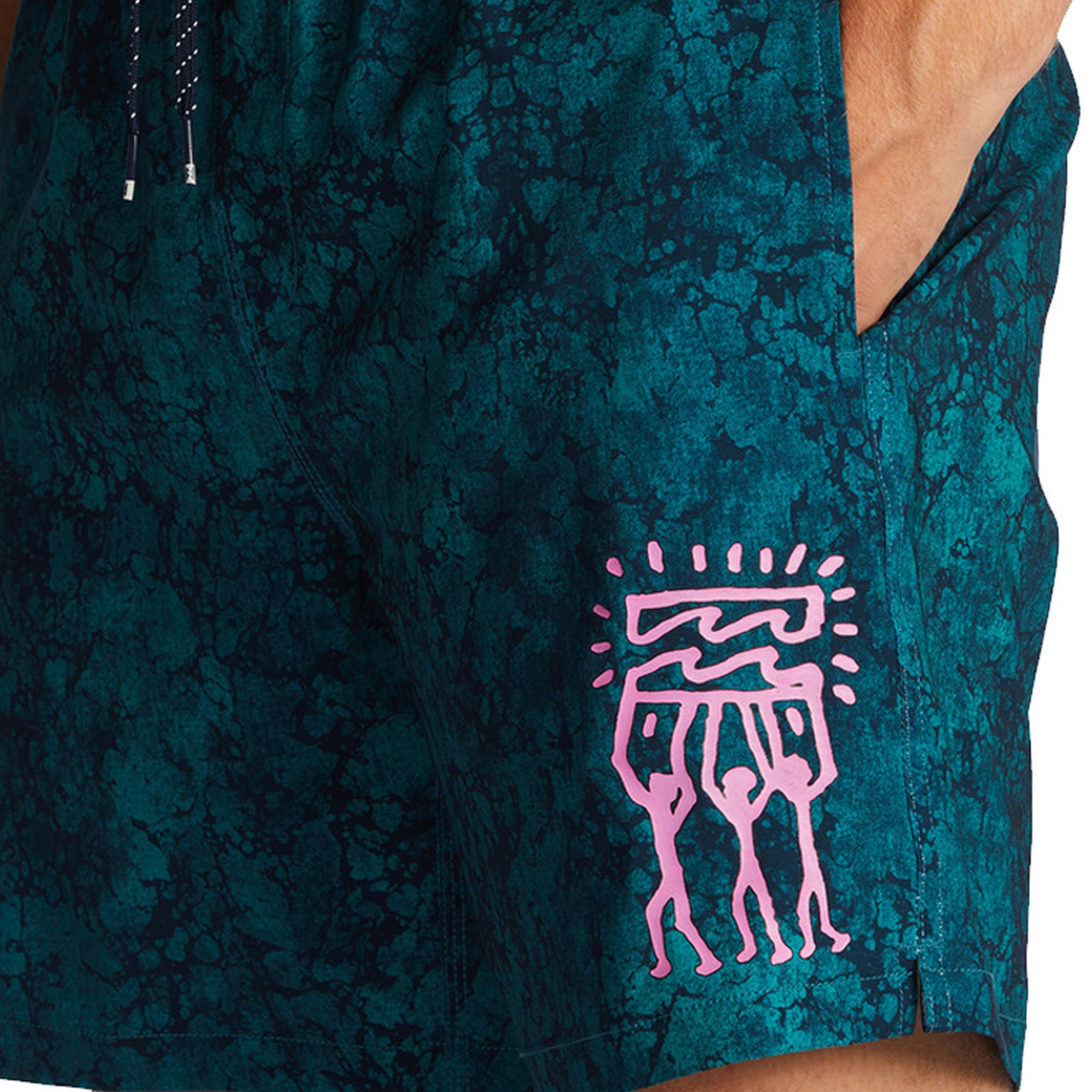 Billabong Riot Layback Erkek Mavi Volley Short