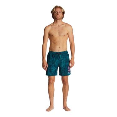  Billabong Riot Layback Erkek Mavi Volley Short
