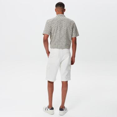  Nautica Erkek Beyaz Slim Fit Şort
