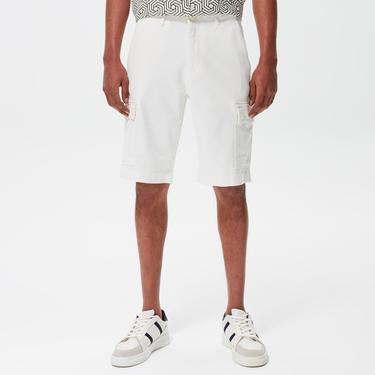  Nautica Erkek Beyaz Slim Fit Şort