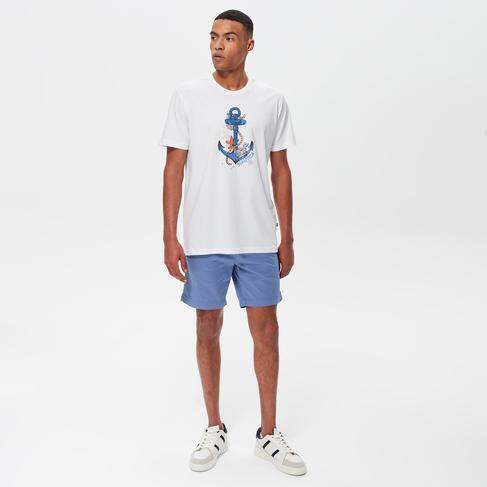  Nautica Erkek Mavi Bermuda