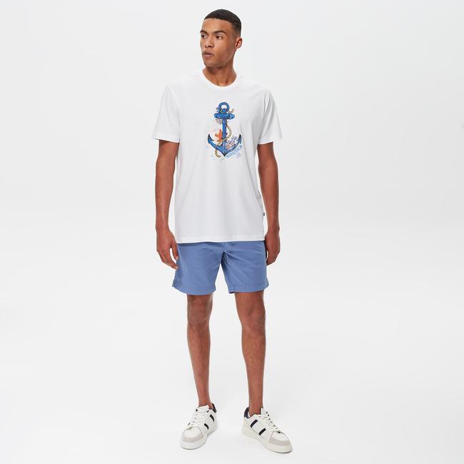  Nautica Erkek Mavi Bermuda