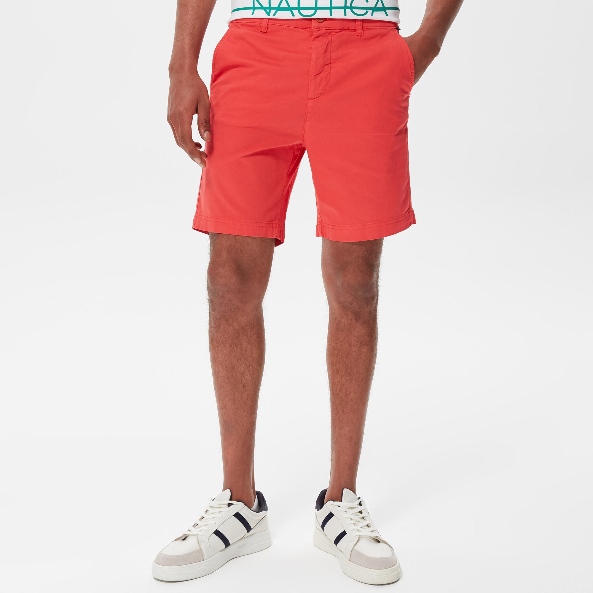Nautica Erkek Kırmızı Bermuda Şort