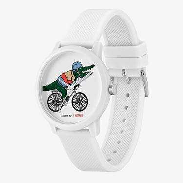  Lacoste X Netflix Unisex Beyaz Saat