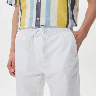  Nautica Erkek Beyaz Bermuda Şort