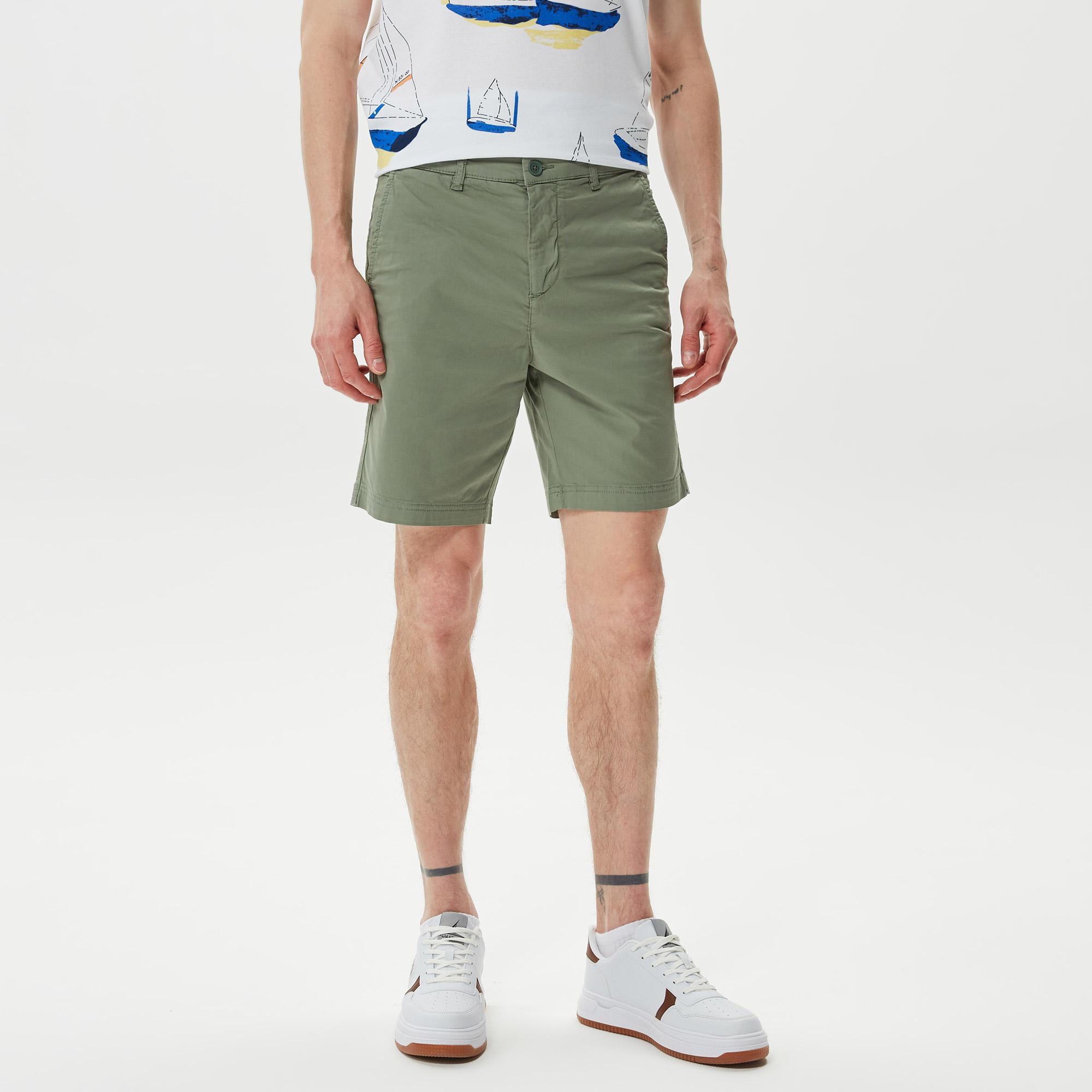 Nautica Erkek Yeşil Bermuda Şort