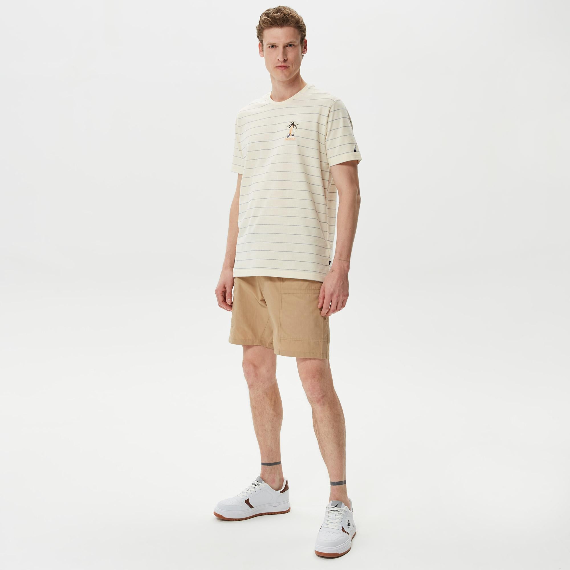 Nautica Erkek Bej Bermuda