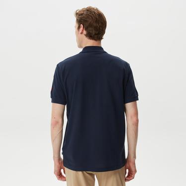  Nautica Erkek Lacivert Kısa Kollu Polo