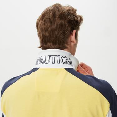  Nautica Erkek Sarı Classic Fit Kısa Kollu Polo