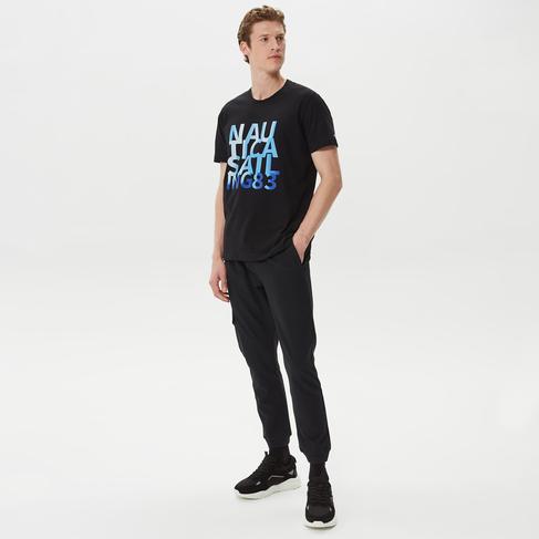  Nautica Erkek Siyah Pantolon